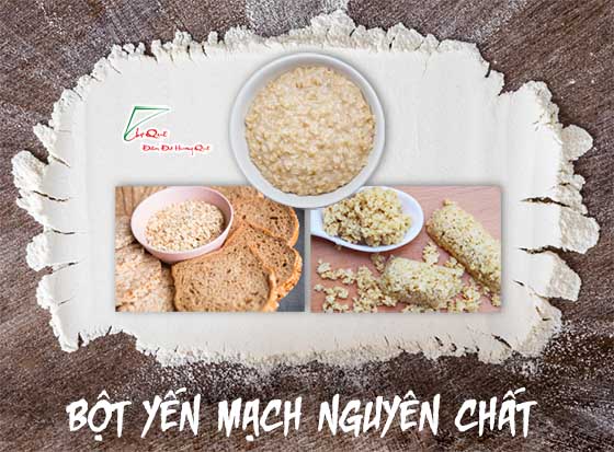 Bột yến mạch và công dụng tuyệt vời